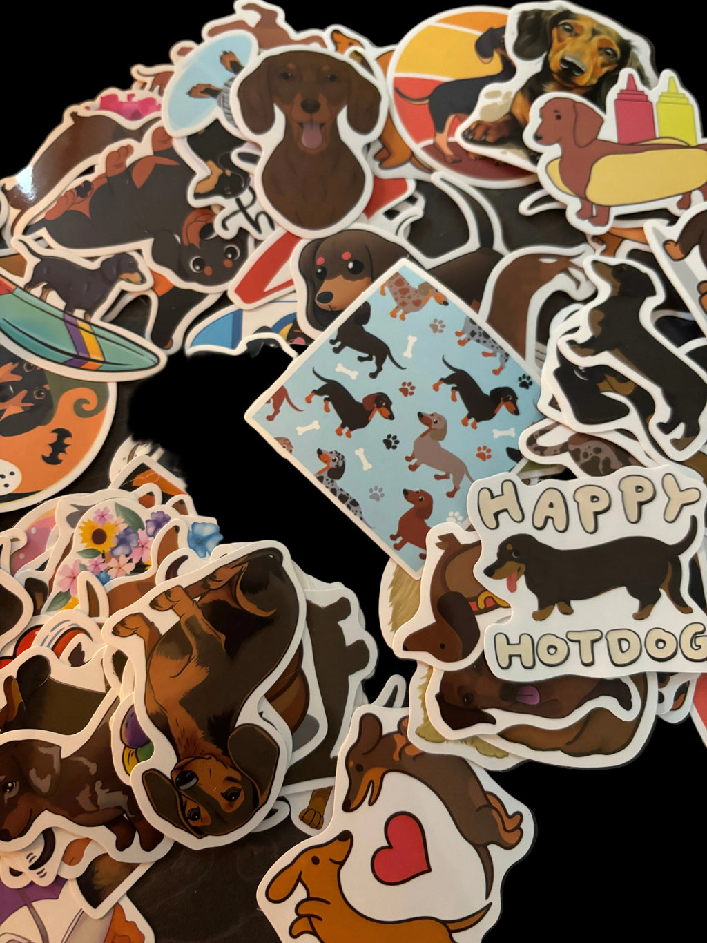 Dachshund Stickers 20 Pack