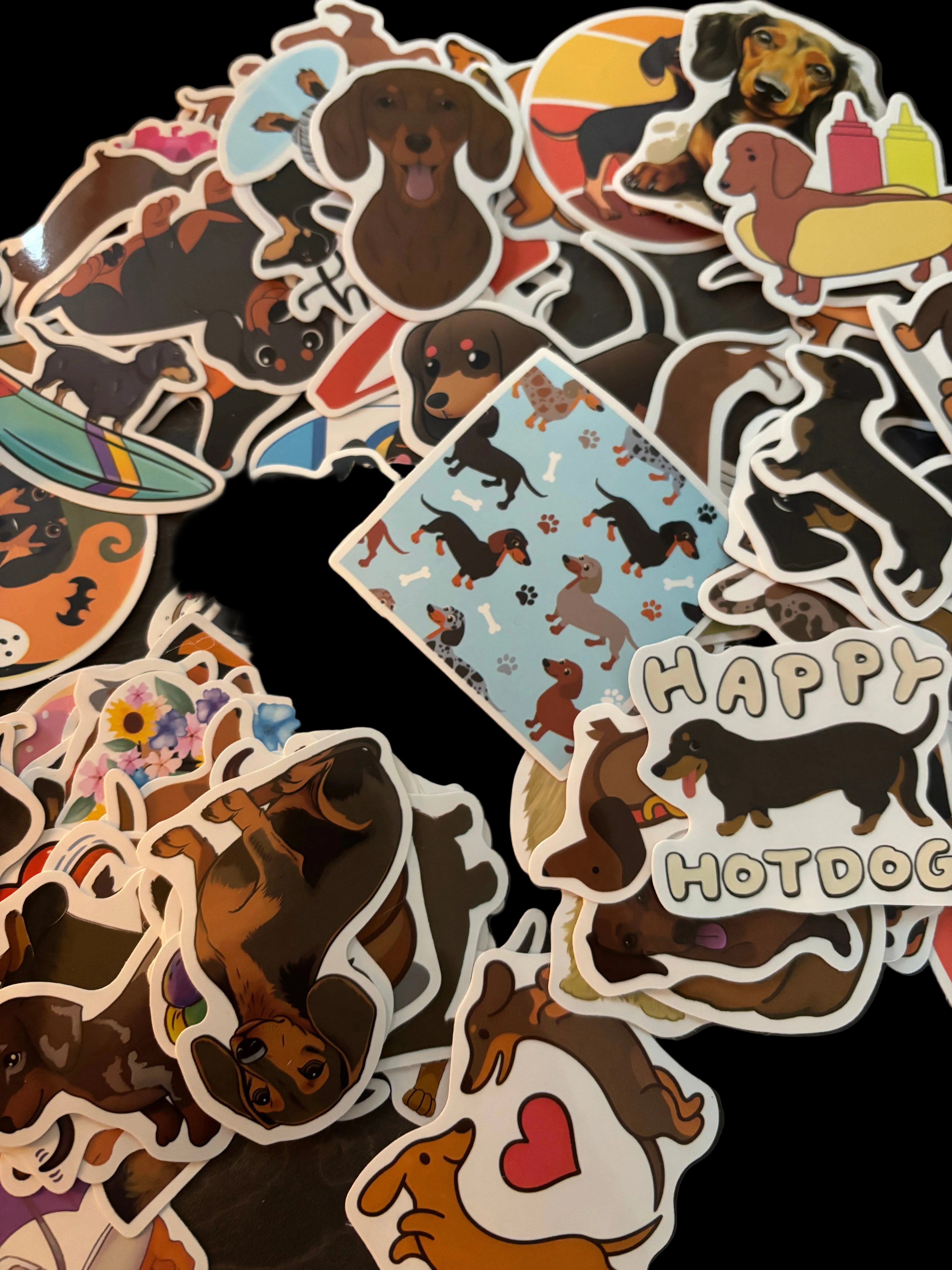Dachshund Stickers 20 Pack