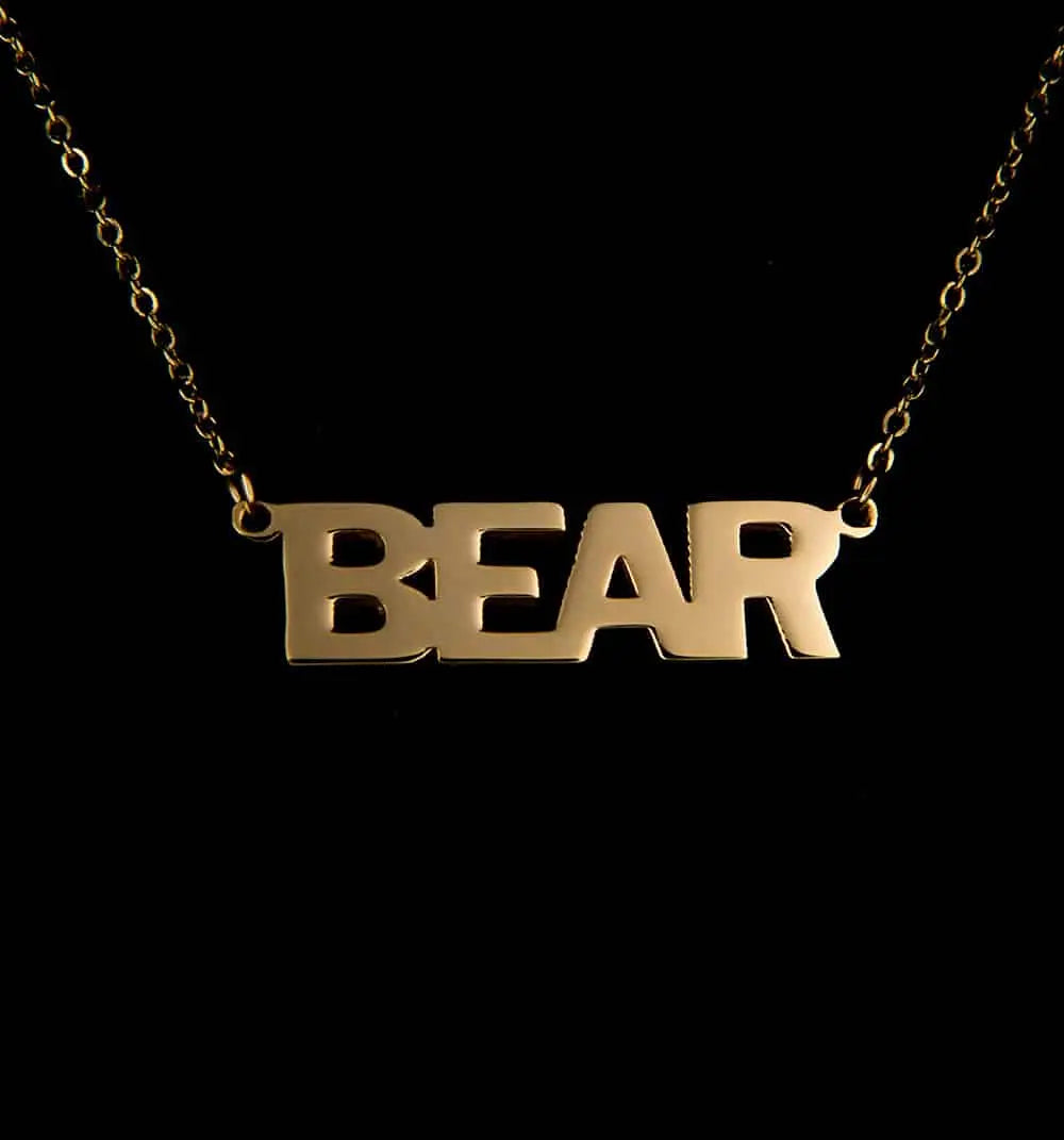 "BEAR" - 18kt Gold Plated