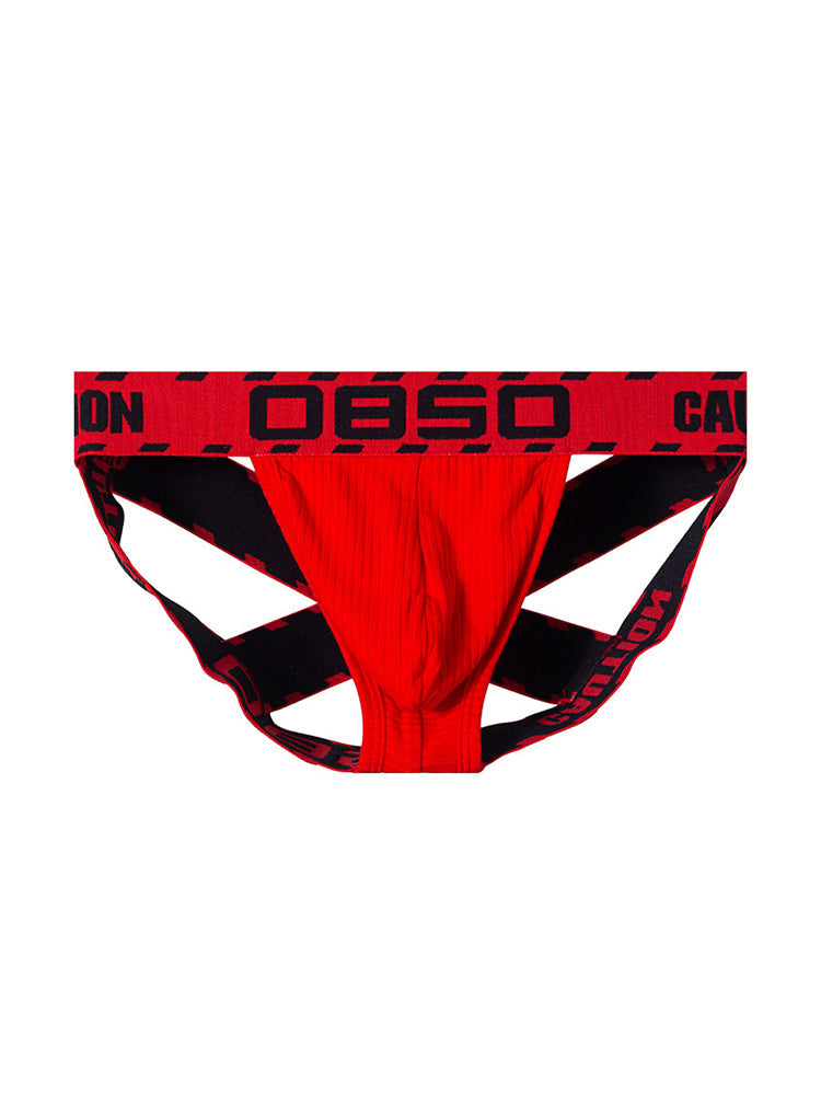 Men's Supportive Fit Sexy Low-Rise Comfy Waistband Stretch Fit Shoulder Straps & Underwear