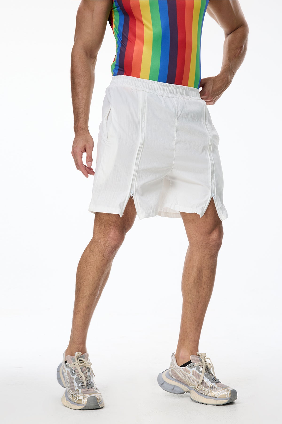 Balanced Wear Zipper Shorts