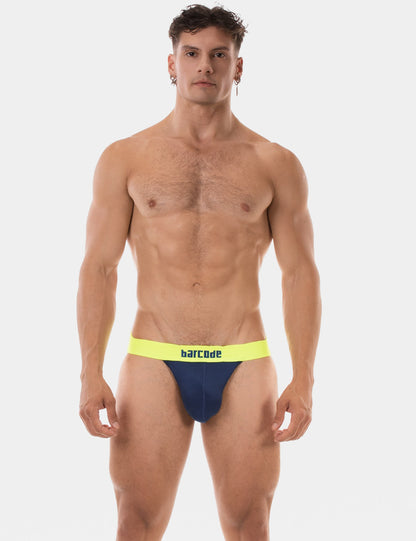 Barcode Berlin Jock Arlo Navy-Neongreen