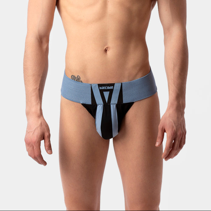 Barcode Berlin Jockstrap Multipack Jock Zuri 1x Red + 1x Bluebeige + 1x Darkarmy + 1x Brownishpurple