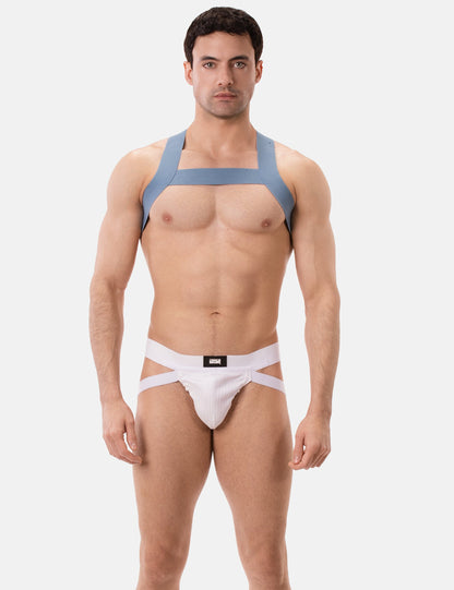 Barcode Berlin Multipack 1x Anton Jock White + 1x Harness Matt Pop Bluebeige