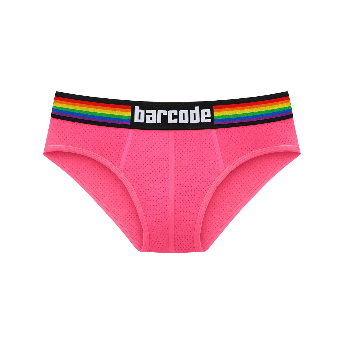 Barcode Berlin Pride Brief Neonpink