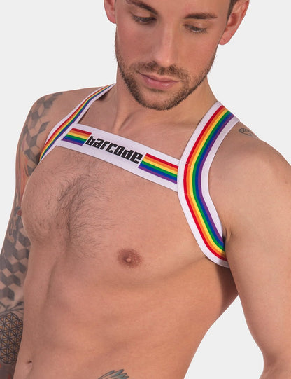 Barcode Berlin Pride Harness White