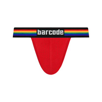 Barcode Berlin Pride Jockstrap Red