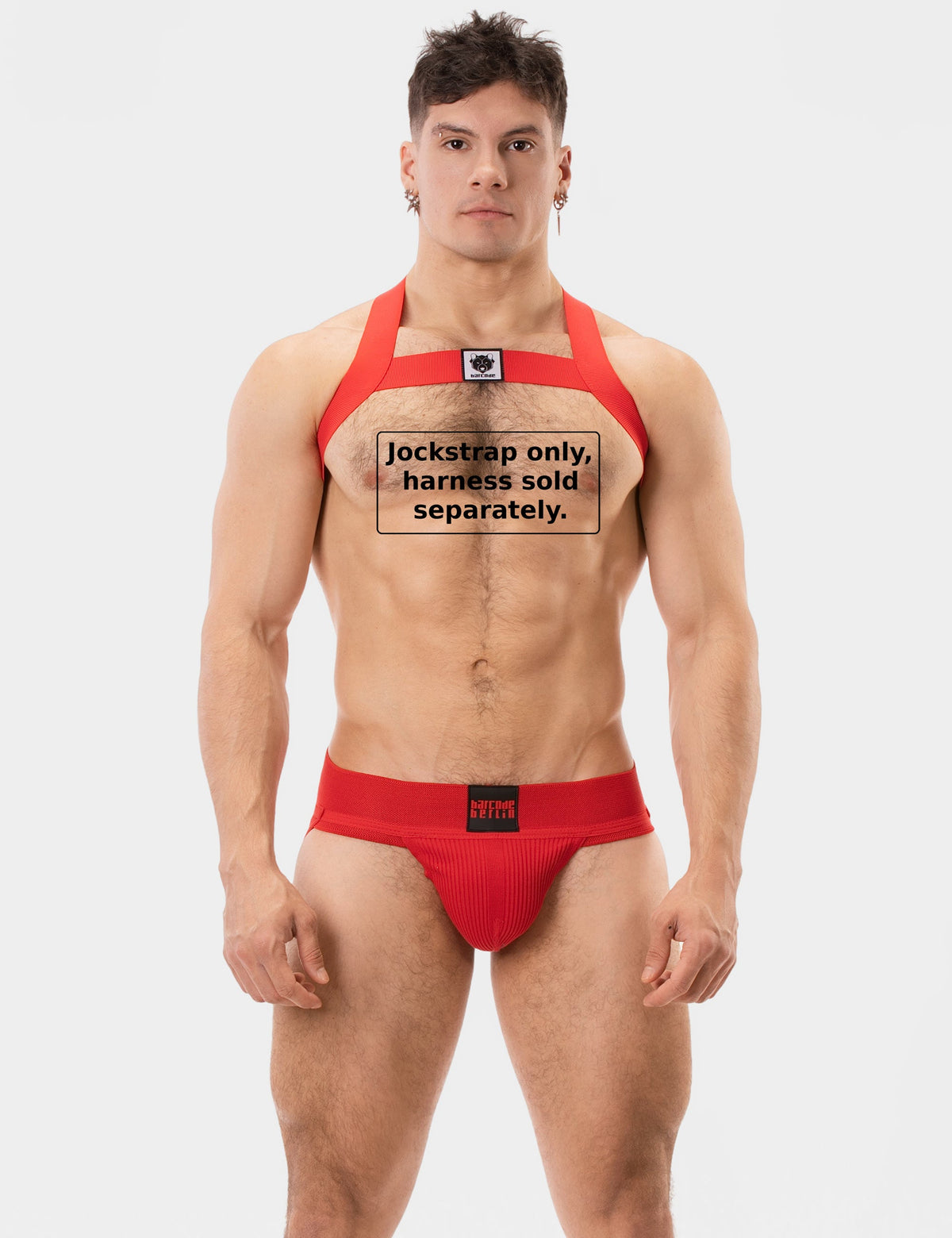 Barcode Berlin Sergey Pop Jockstrap Redtomato
