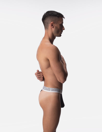 Barcode Berlin Thong ASHLEY Black