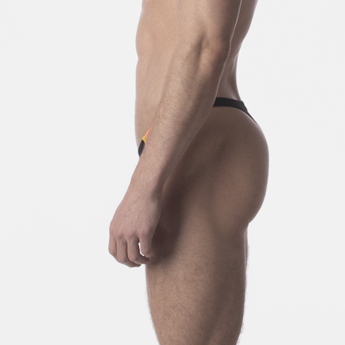 Barcode Berlin Thong RONAK Black-Orange-Yellow