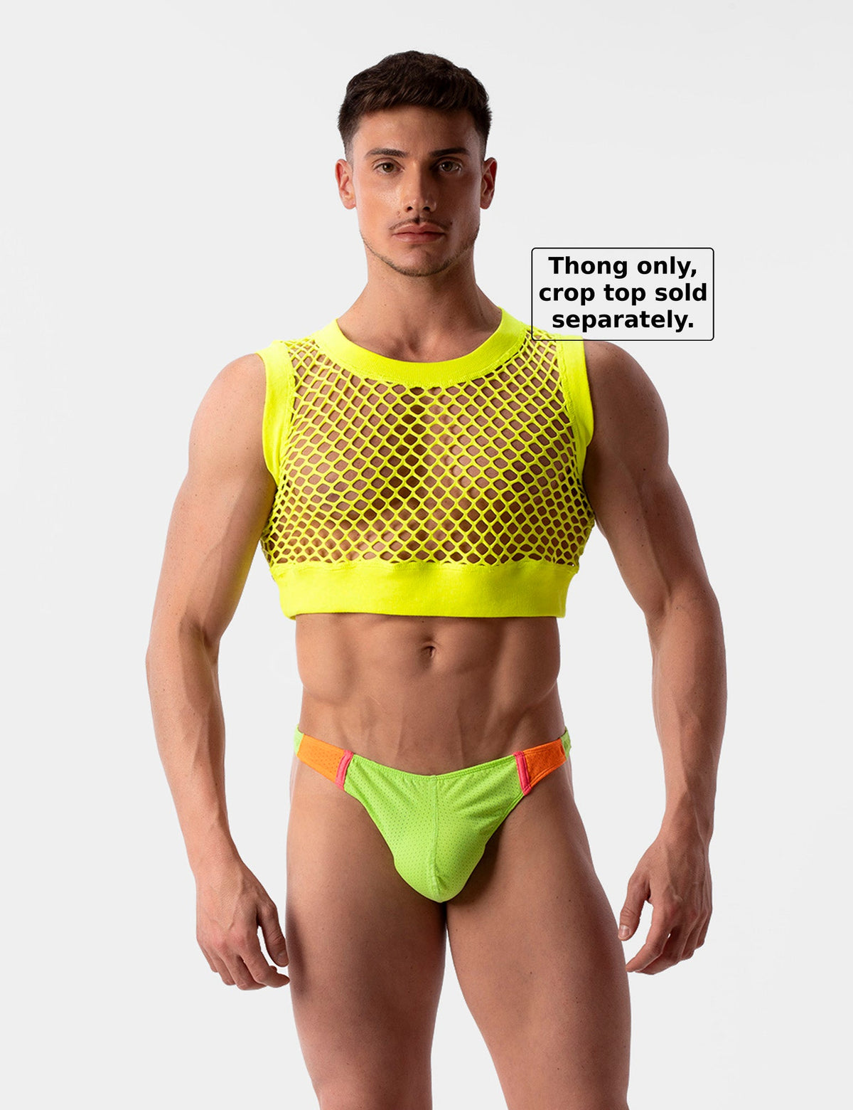 Barcode Berlin Thong RONAK Green-Orange-Pink