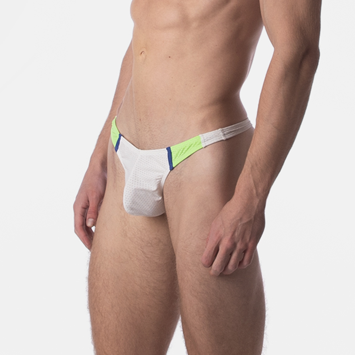 Barcode Berlin Thong RONAK White-Yellow-Blue