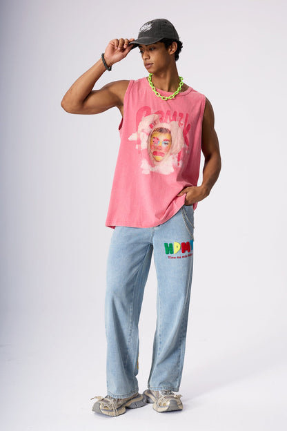 Bare Fit Clown Print Top