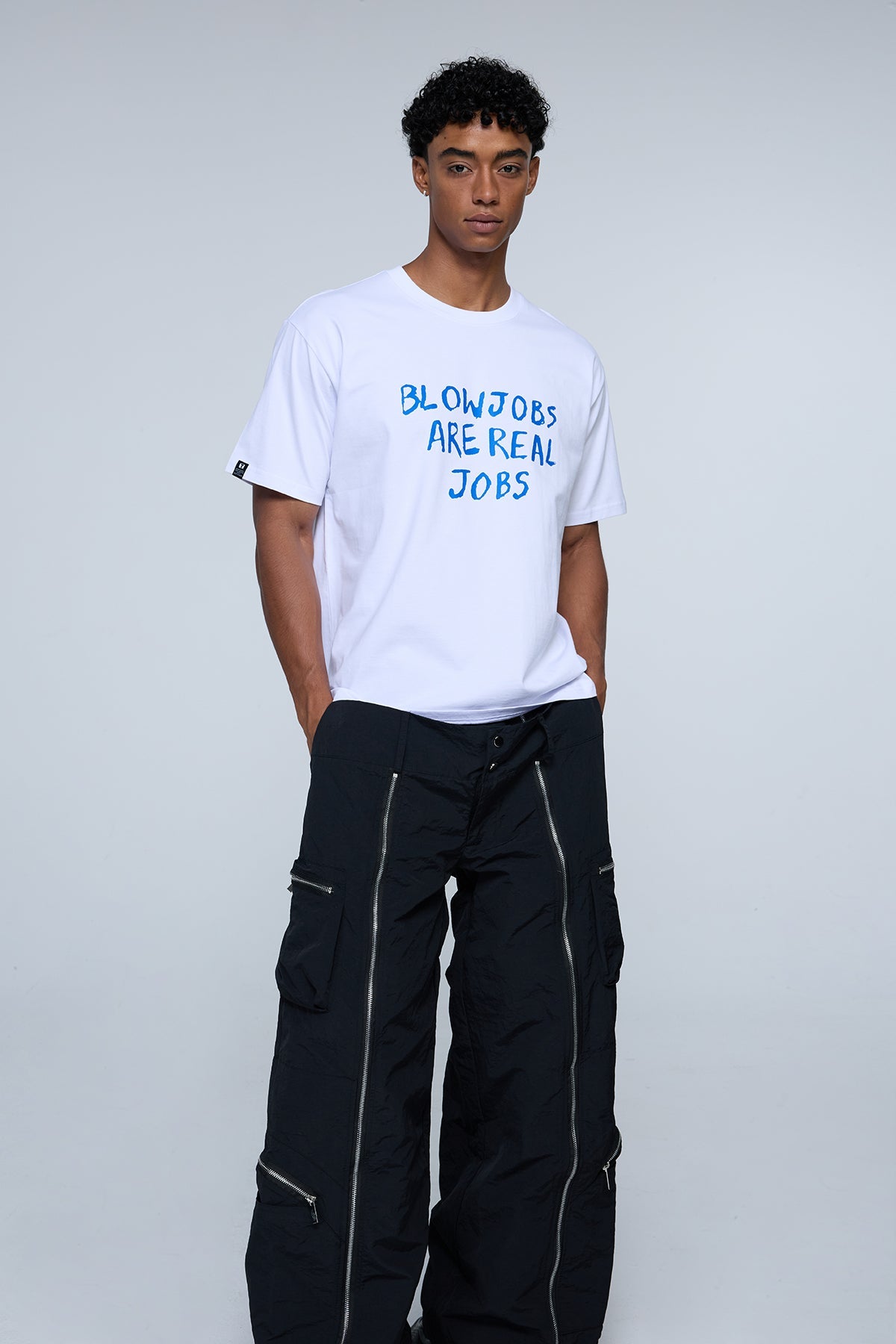 Bare Ink Print T-Shirt White