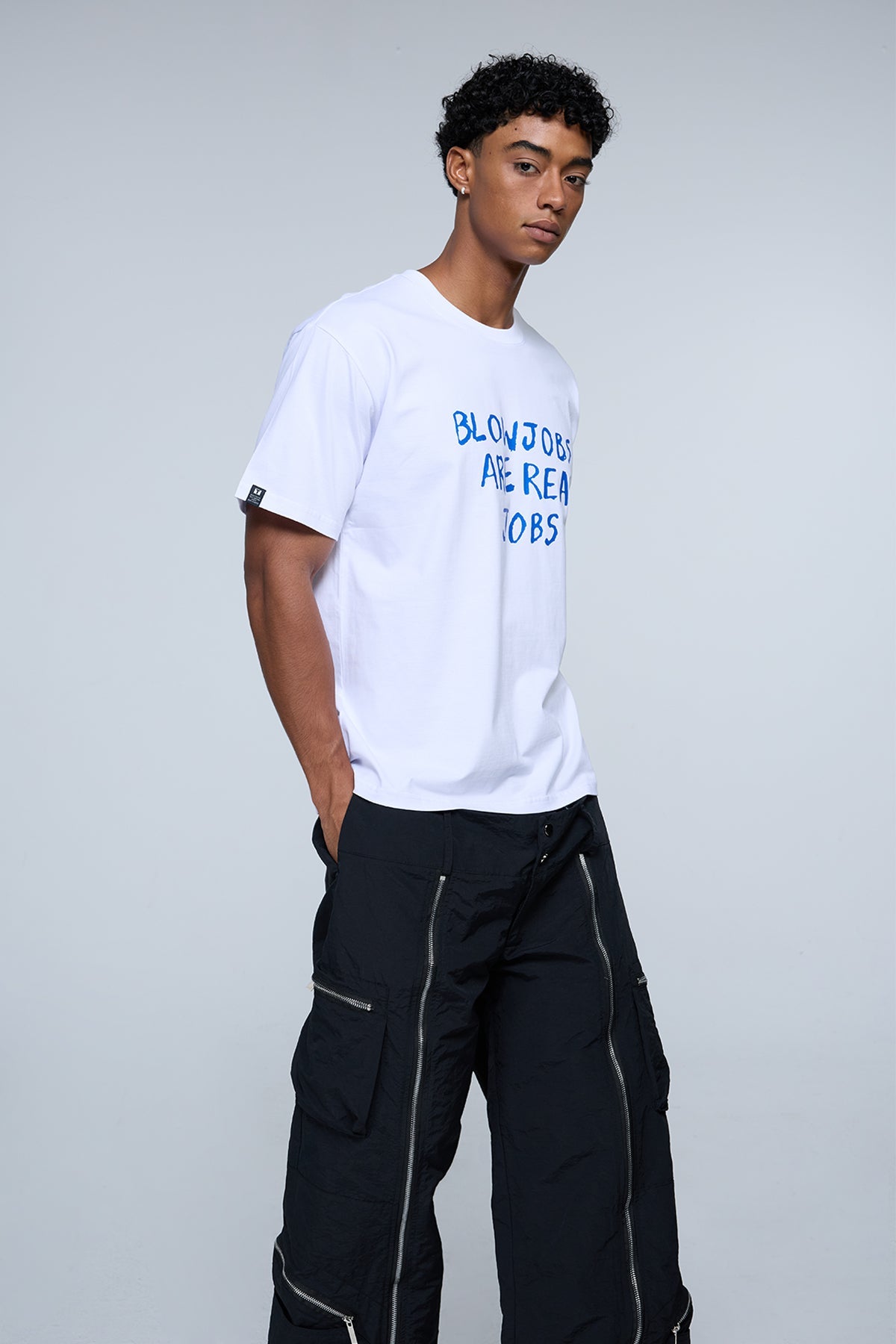 Bare Ink Print T-Shirt White
