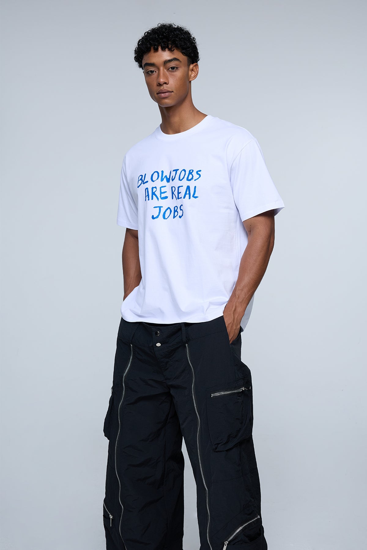 Bare Ink Print T-Shirt White