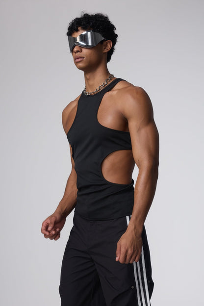 Bare Signal Cutout Tank Top