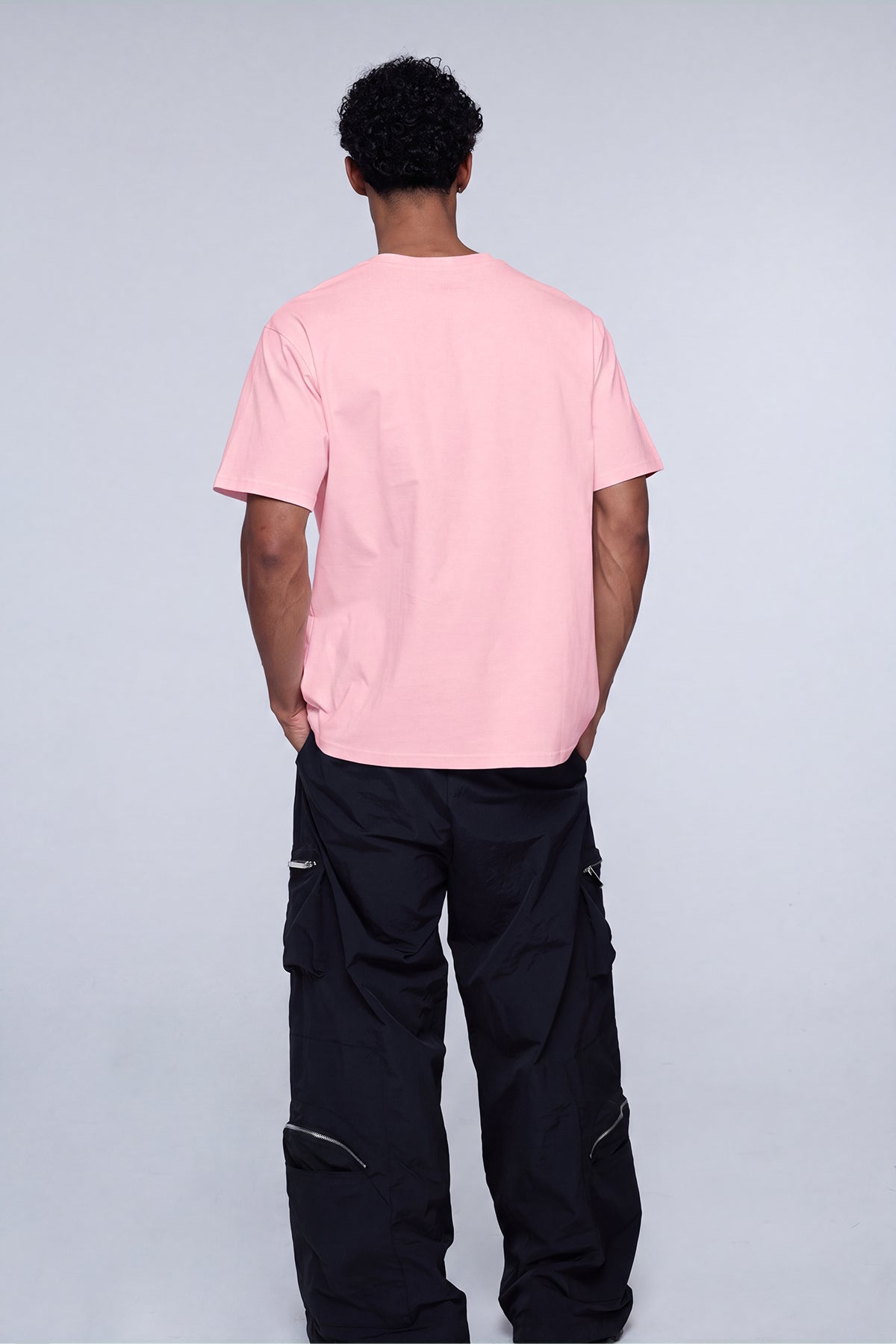 Bare Ink Print T-Shirt Pink