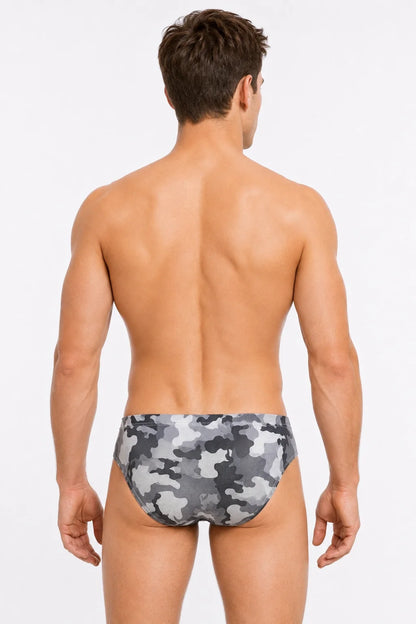 Men's Breathable Camo Mesh Briefs