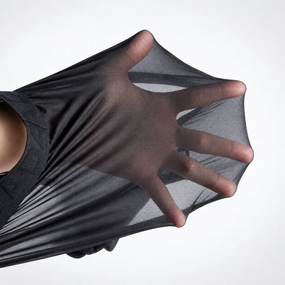 Men’s Sexy Sheer Thong with Ring & Strap Design