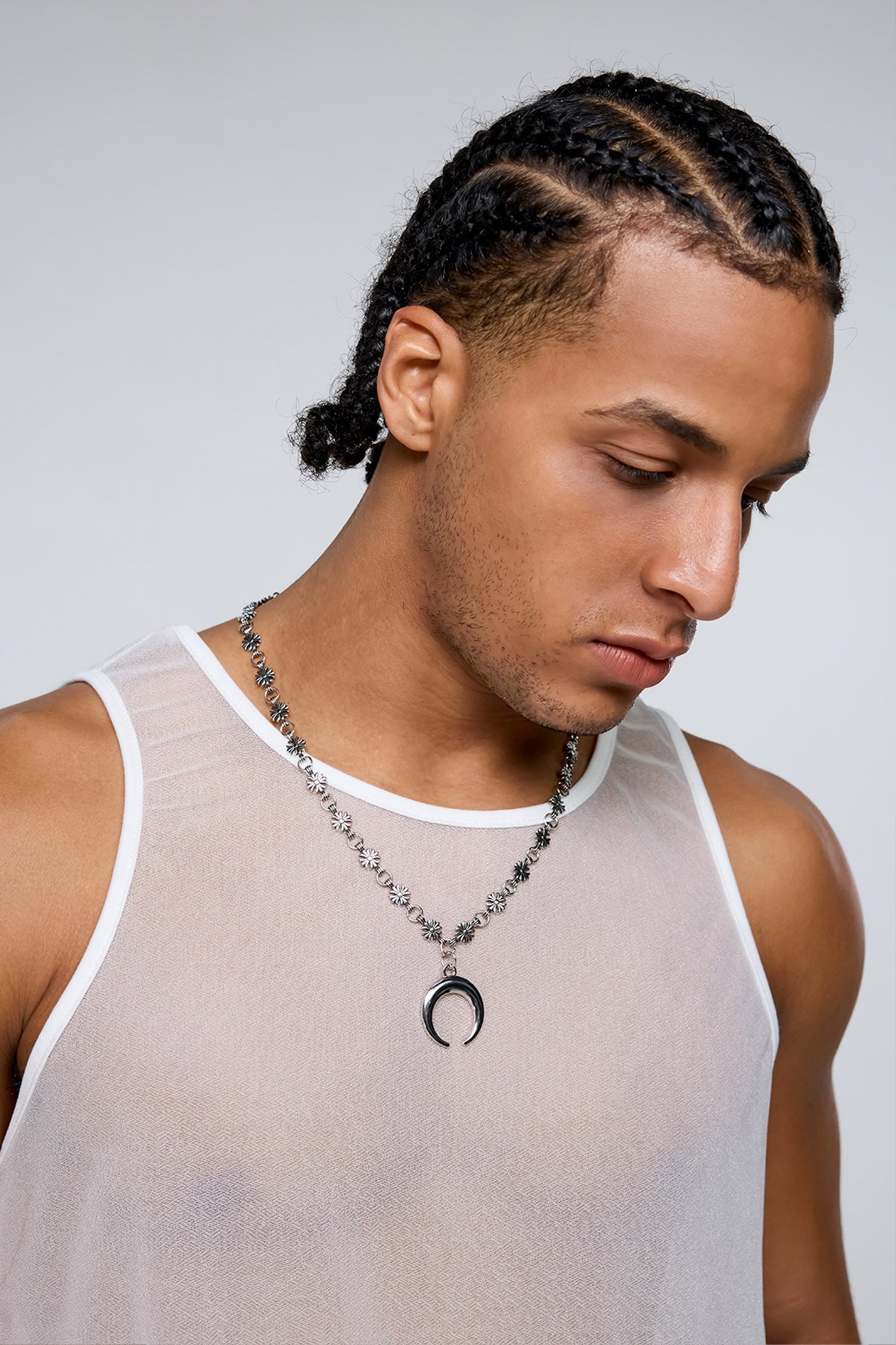 Binary Steel Necklace