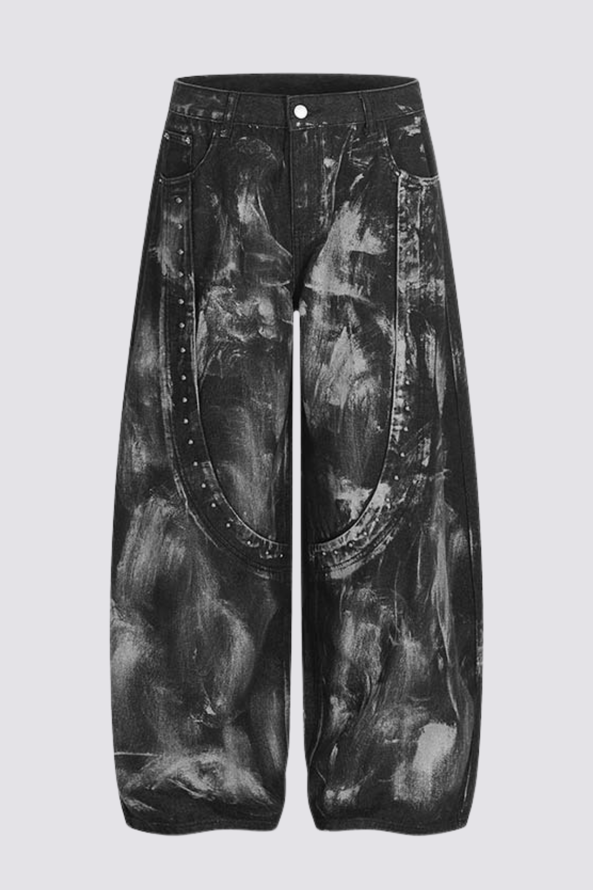 Blaze Light Straight Bleach Dye Jeans