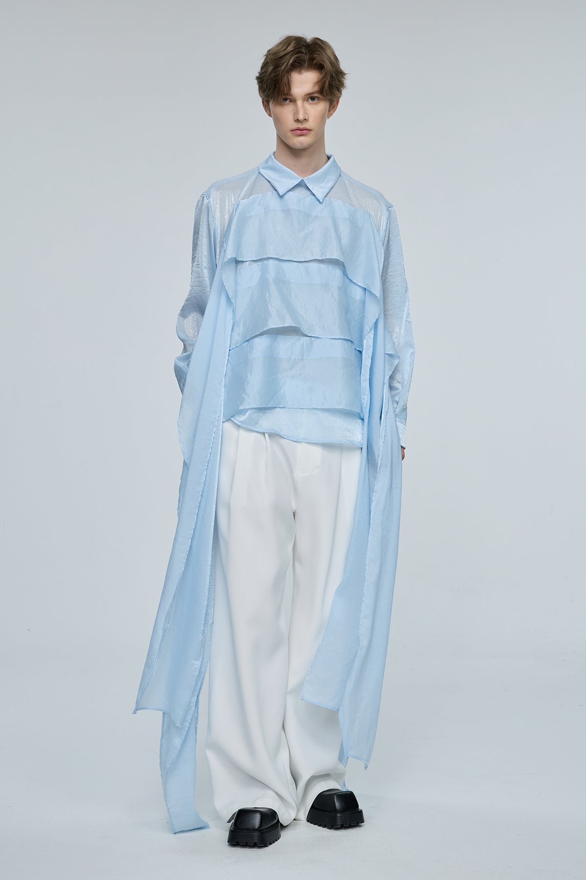 Blaze Spectrum Long Sleeve Layered Top