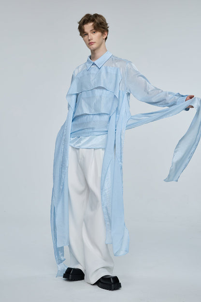 Blaze Spectrum Long Sleeve Layered Top