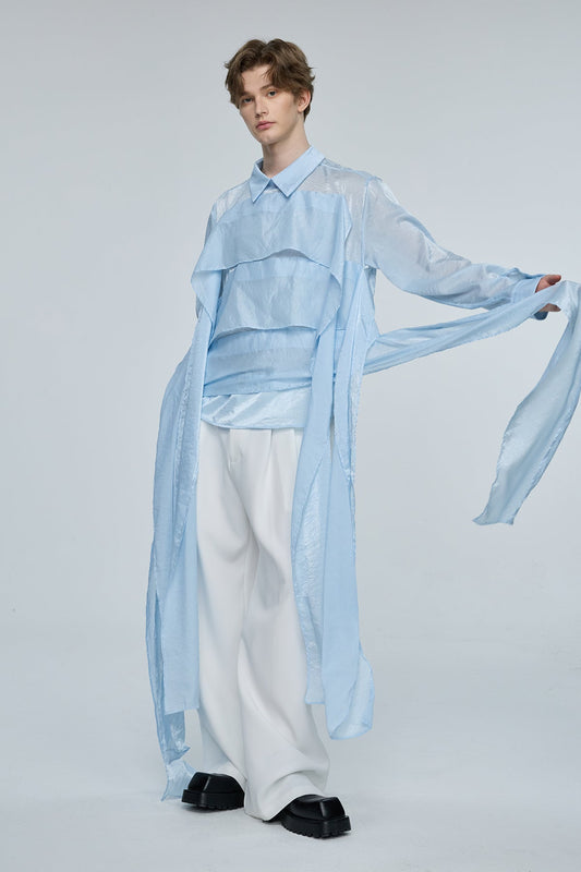 Blaze Spectrum Long Sleeve Layered Top