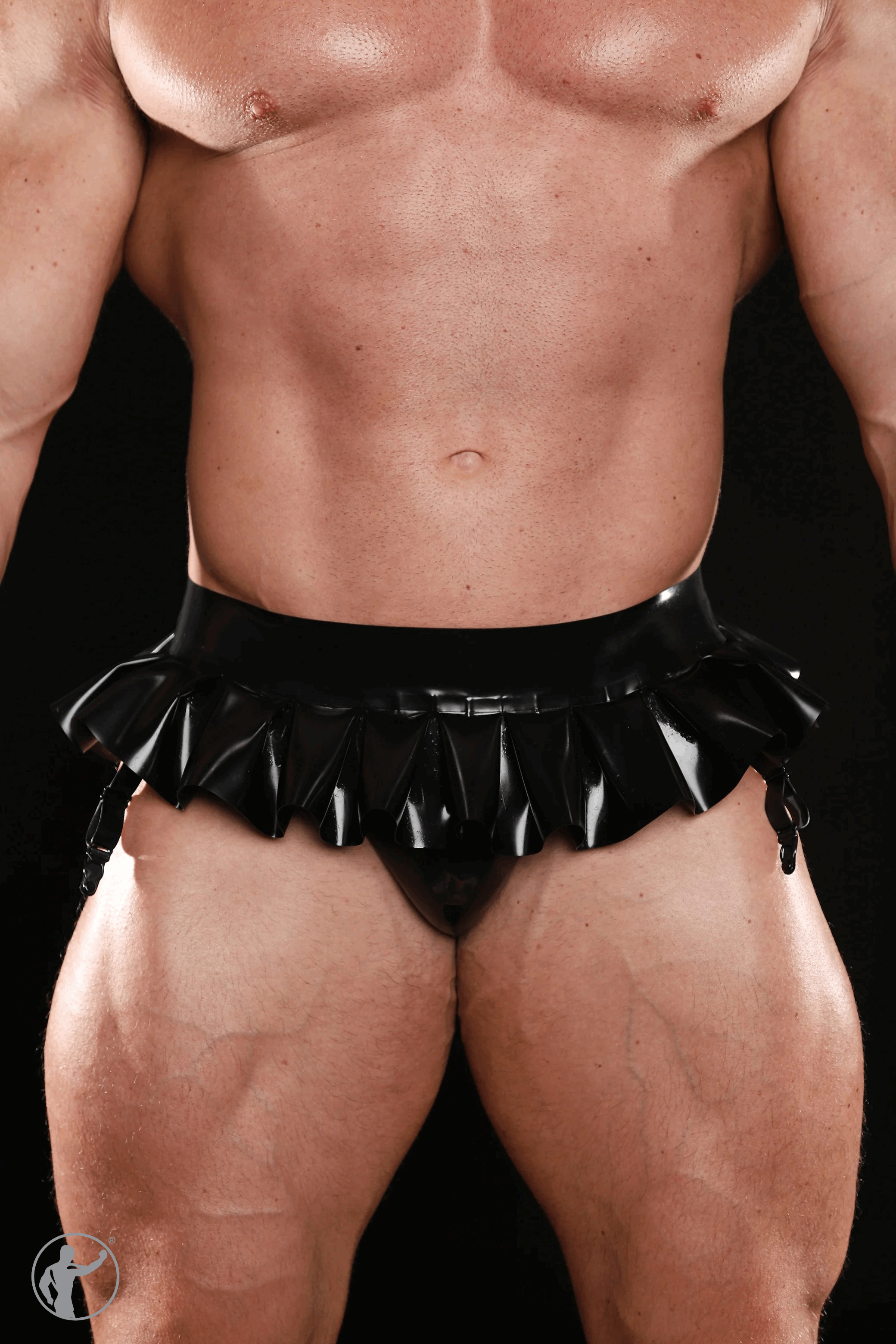 BOBBI RUBBER JOCK SKIRT