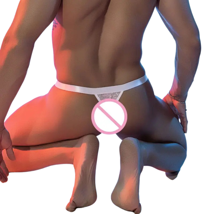Bold Men Demand Bold Strings Thong