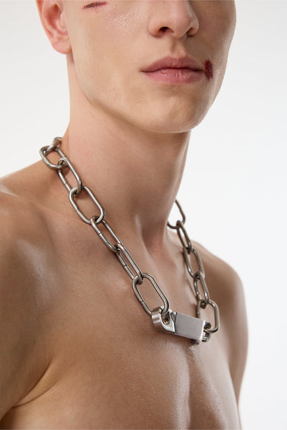Brass Flash Necklace