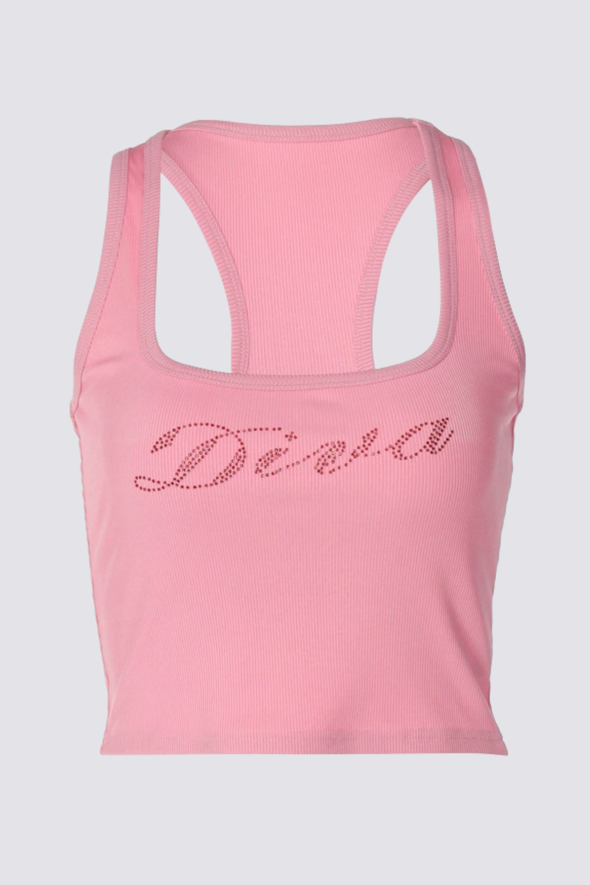 Brilliant Spread Rhinestone Tank Top
