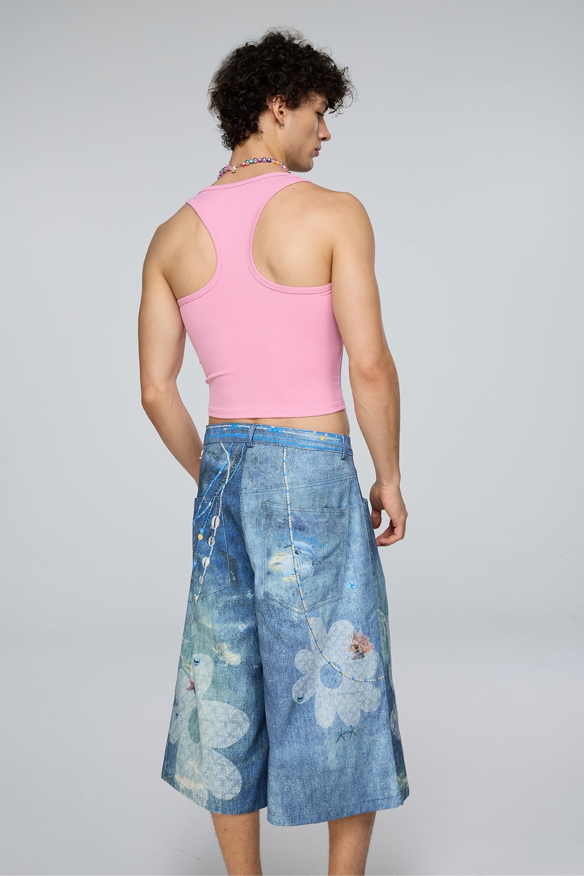 Brilliant Spread Rhinestone Tank Top