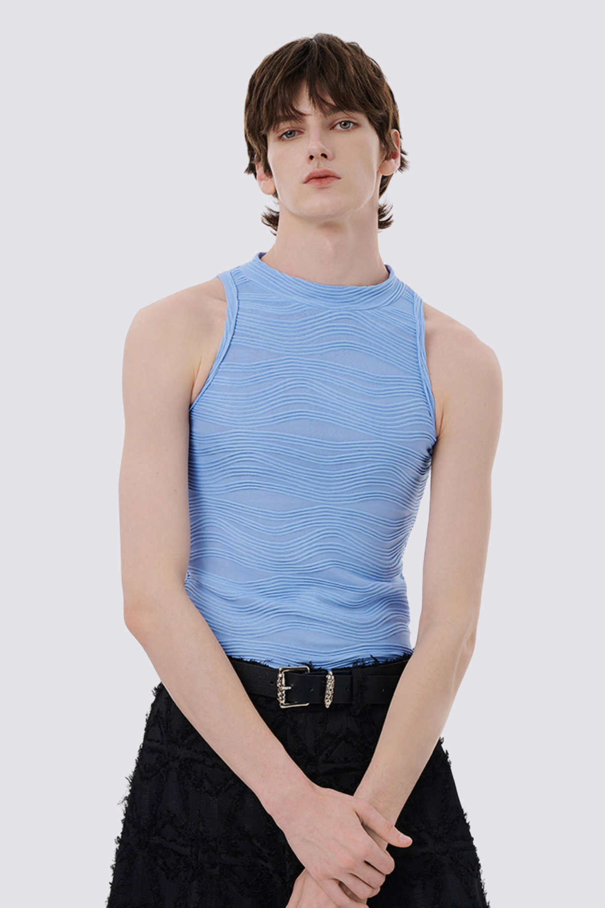 Broken Symmetry Sleeveless Top