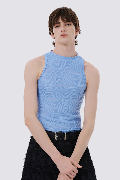 Broken Symmetry Sleeveless Top
