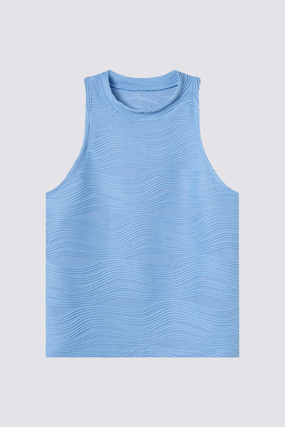 Broken Symmetry Sleeveless Top