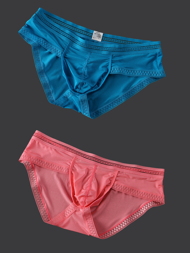 Men's Sexy Hollow Low-rise Briefs