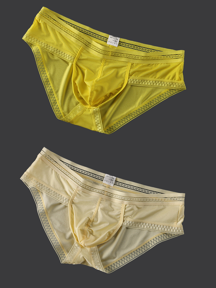 Men's Sexy Hollow Low-rise Briefs