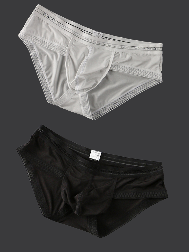Men's Sexy Hollow Low-rise Briefs