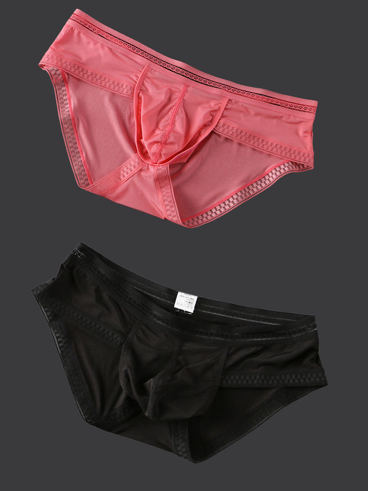 Men's Sexy Hollow Low-rise Briefs