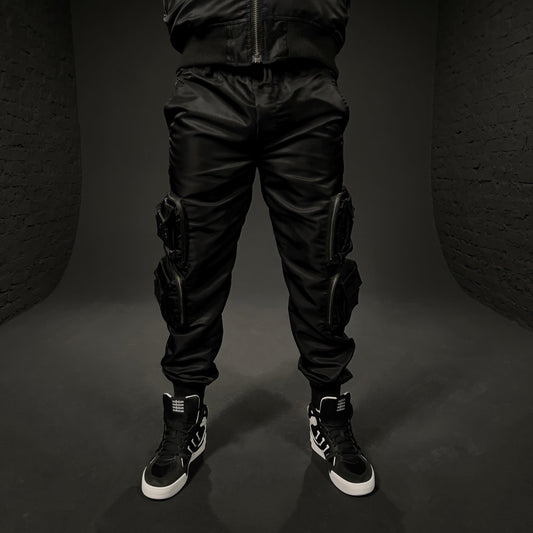 CARGO PANT NYLON BLK