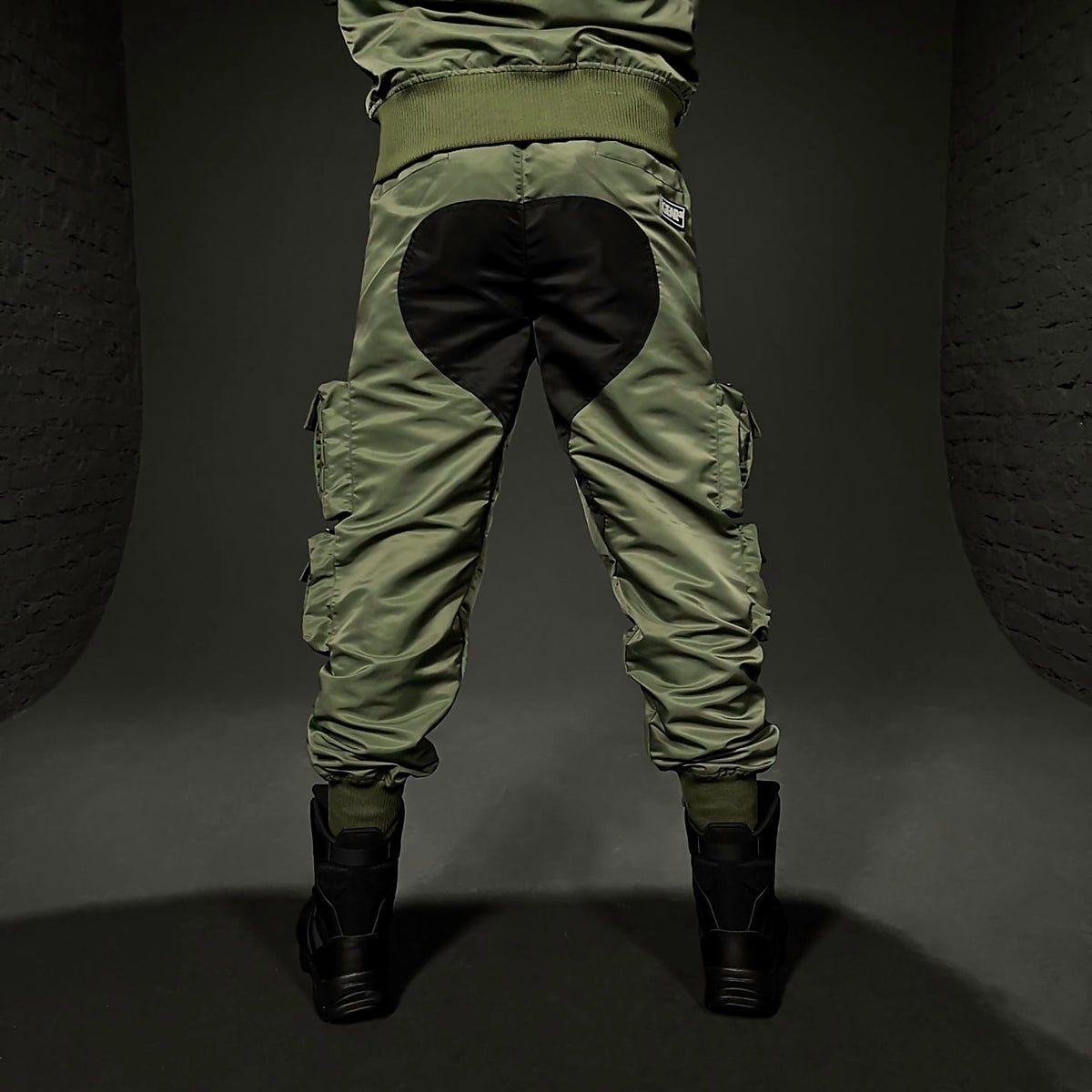 CARGO PANT NYLON HACKNEY GREEN