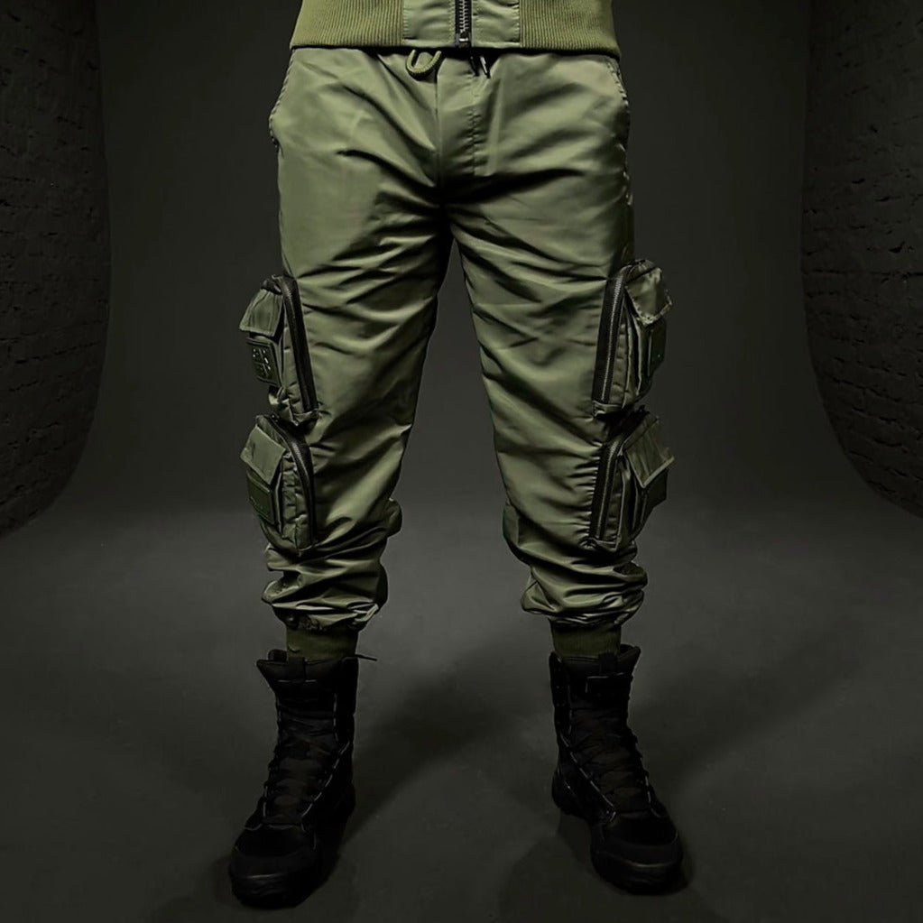 CARGO PANT NYLON HACKNEY GREEN