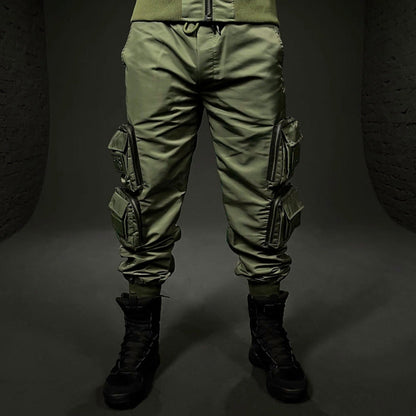 CARGO PANT NYLON HACKNEY GREEN