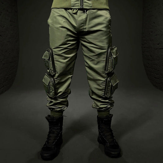 CARGO PANT NYLON HACKNEY GREEN