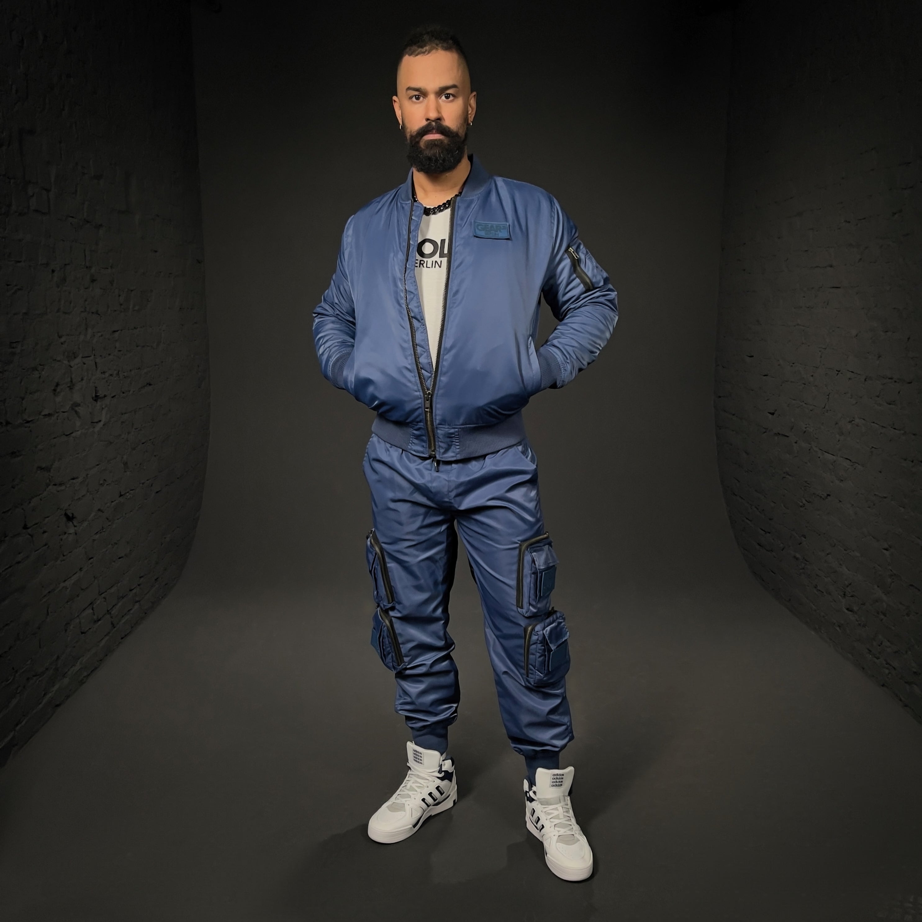 CARGO PANT NYLON ROYAL