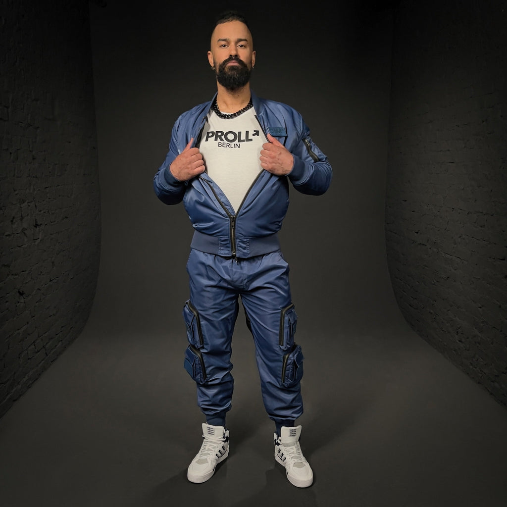 CARGO PANT NYLON ROYAL