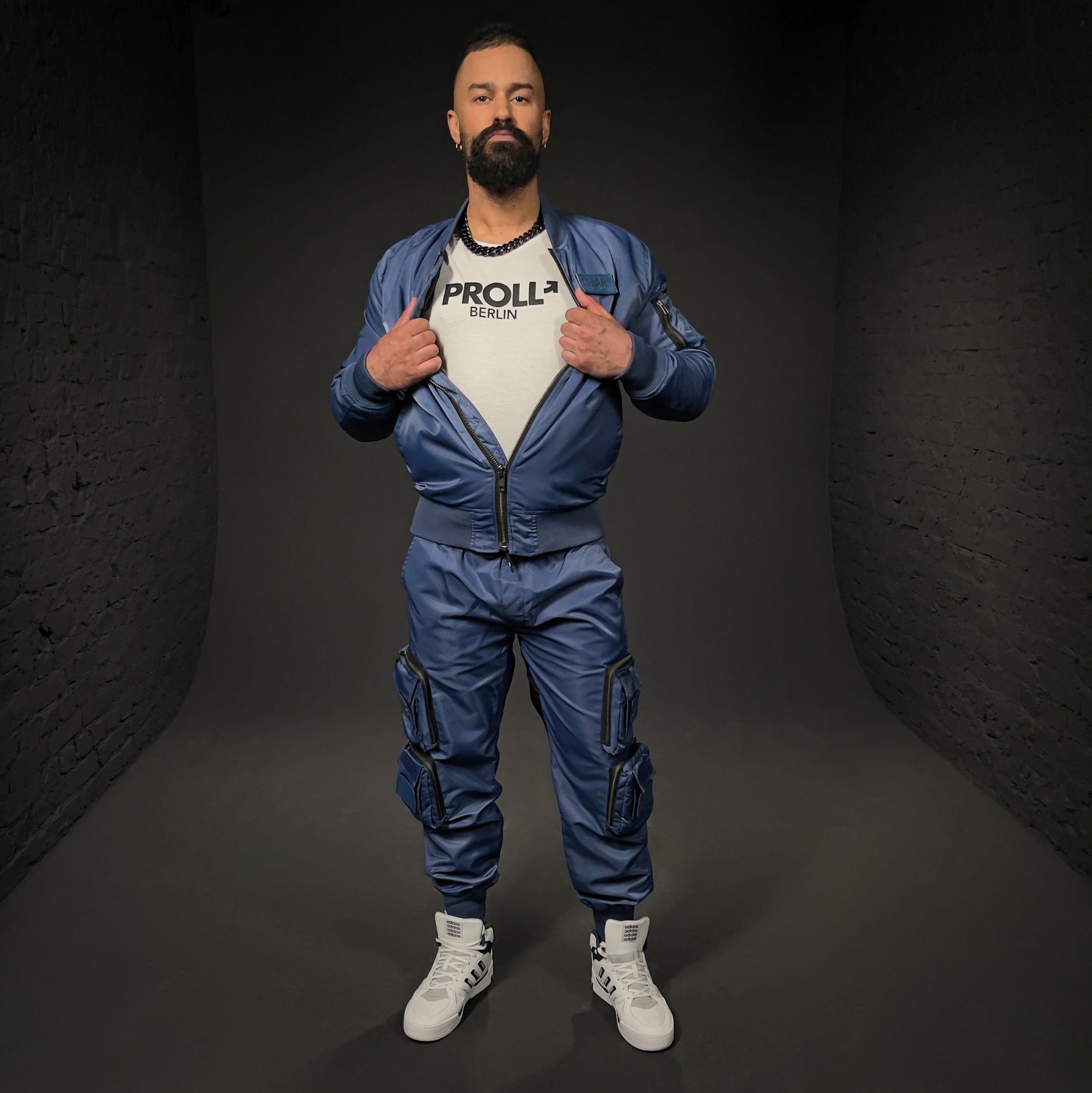 CARGO PANT NYLON ROYAL