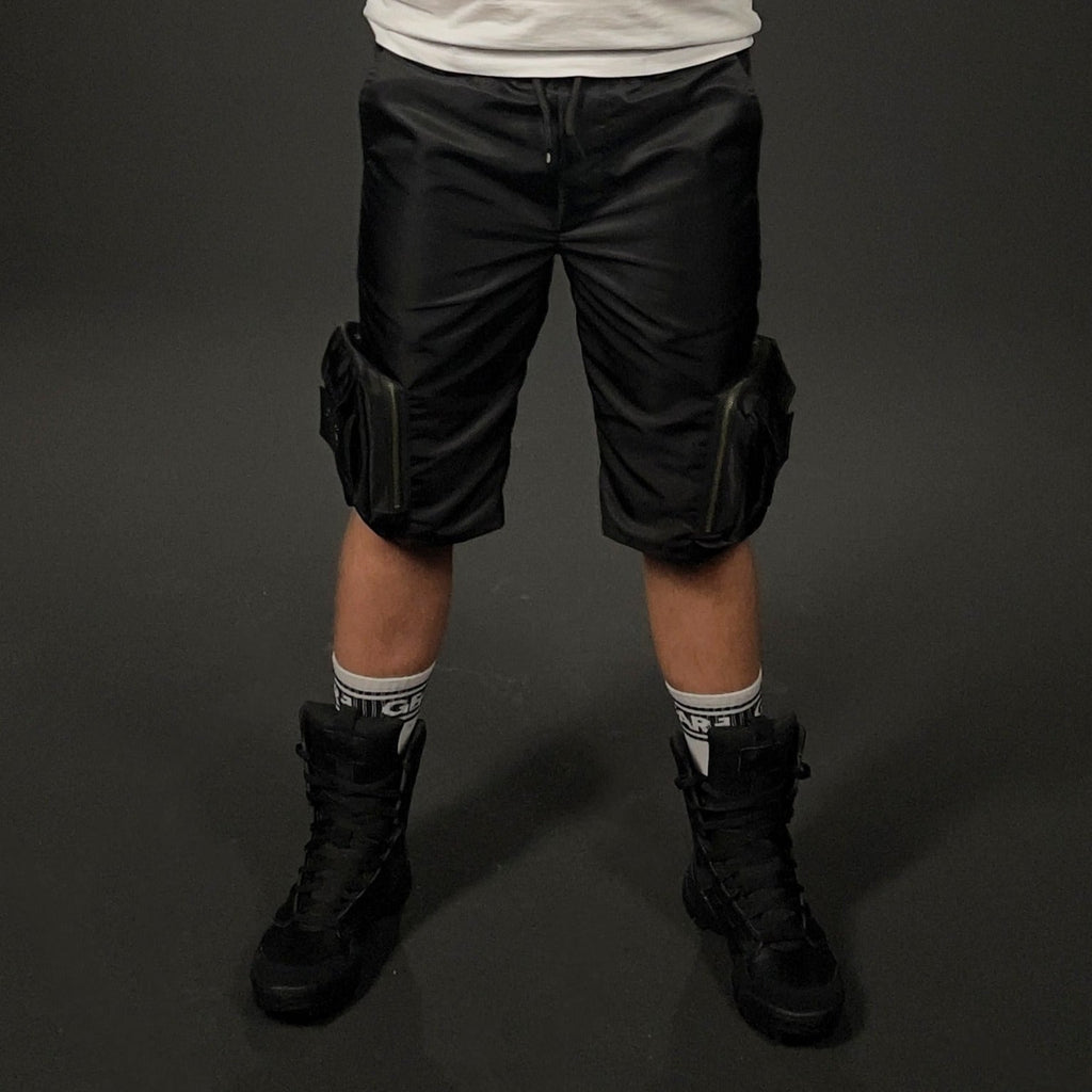 CARGO SHORT NYLON BLK
